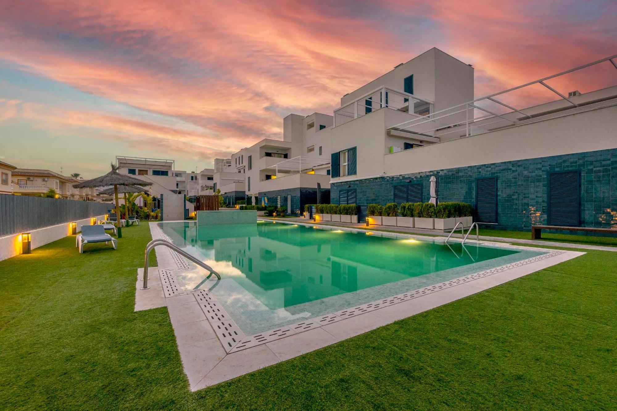 Turquesa Del Mar - Sun & Beach & Golf & Bike - Large Terrace Ground-Floor Spanish Apartment Dehesa de Campoamor  Екстер'єр фото