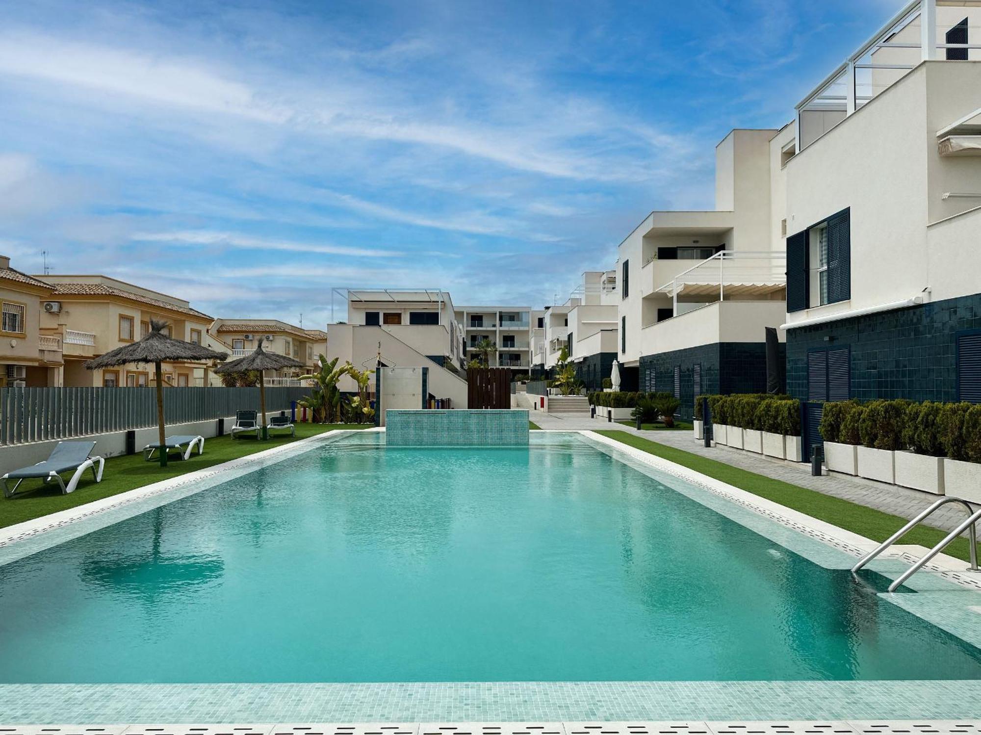 Turquesa Del Mar - Sun & Beach & Golf & Bike - Large Terrace Ground-Floor Spanish Apartment Dehesa de Campoamor  Екстер'єр фото